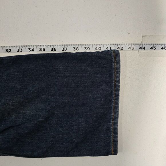 Levi's 527 Bootcut Jeans Dark Wash W38 L30 Denim Pants 4391 - Picture 6 of 12